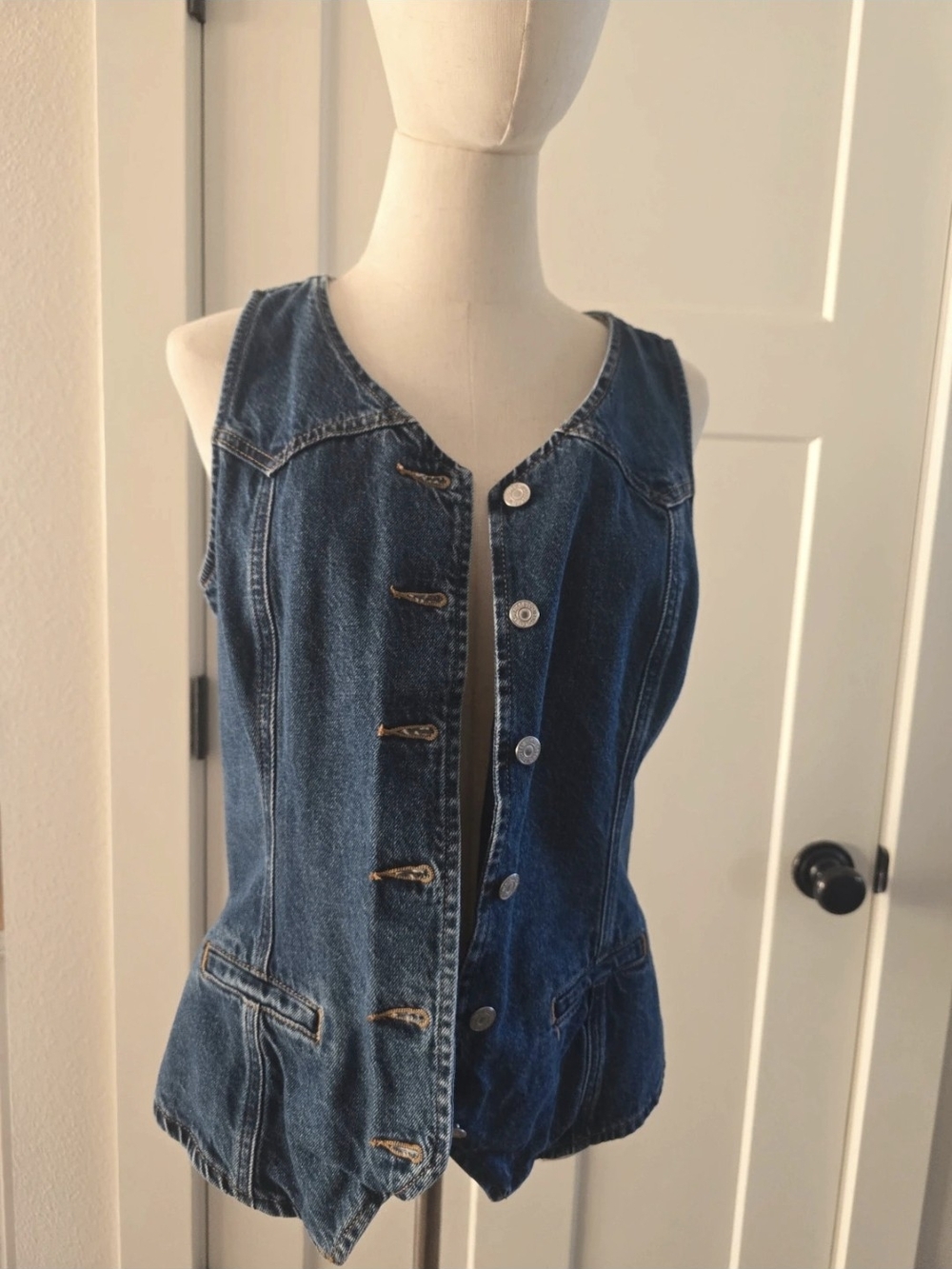 Levi's Dark Blue Denim Vest